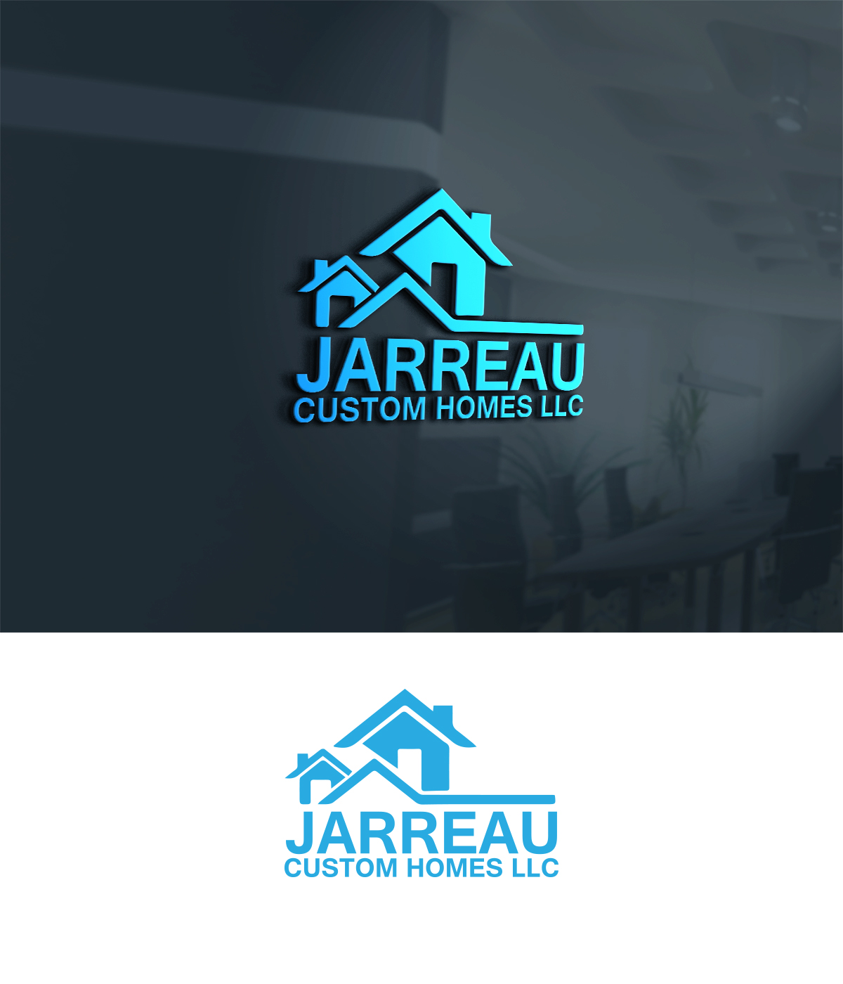 Logo Design by supercreative for Jarreau Custom Homes LLC | Design #17269241