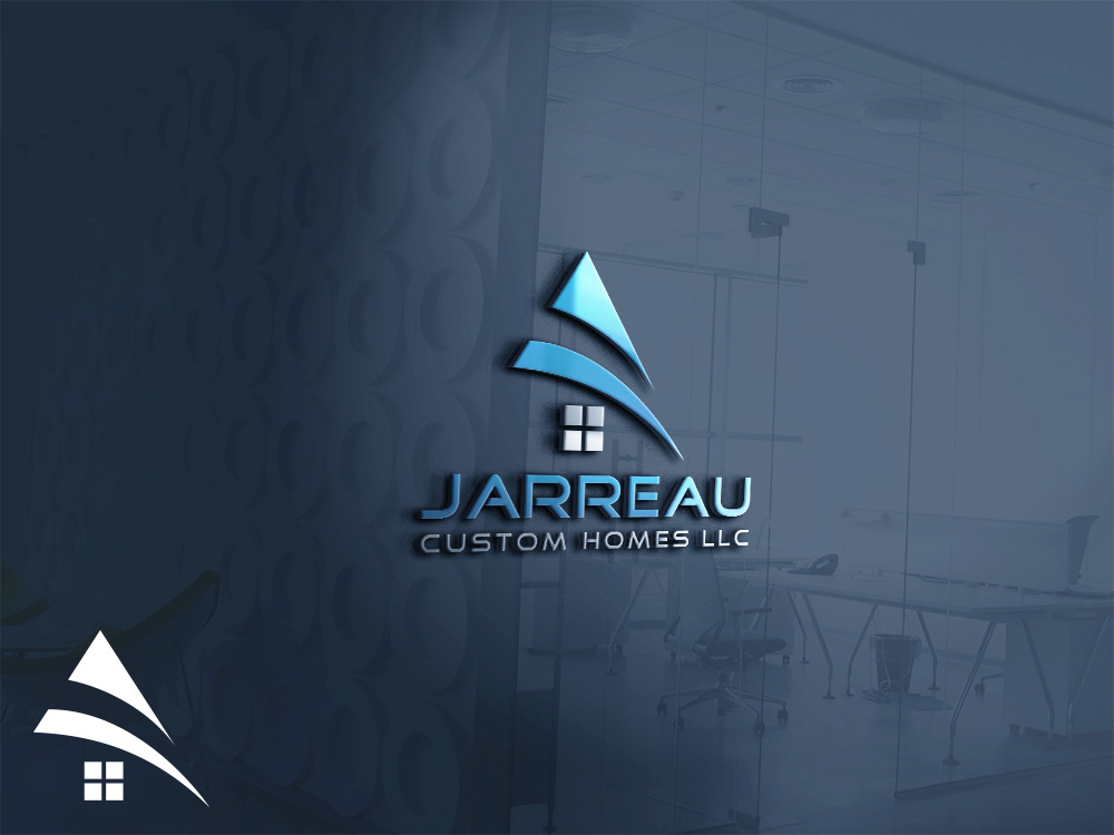 Logo Design by Deep Night for Jarreau Custom Homes LLC | Design #17261780