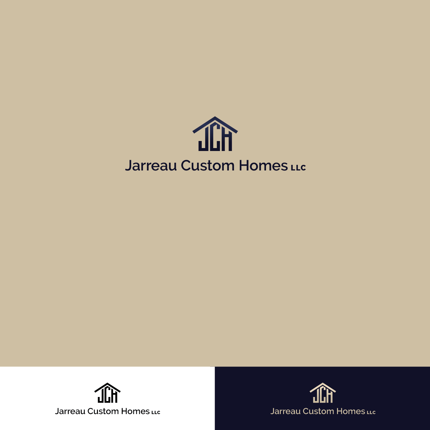 Diseño de Logo por Ana6_Osijek para Jarreau Custom Homes LLC | Diseño #17279168