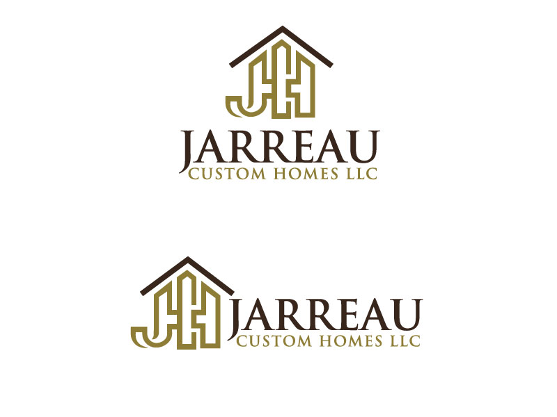 Diseño de Logo por Lotus 3 para Jarreau Custom Homes LLC | Diseño #17285327