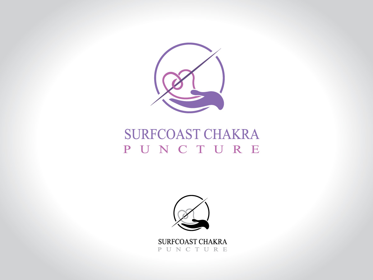 Logo Design by Wonderful design for Surfcoast Chakra-puncture | Design #17260759