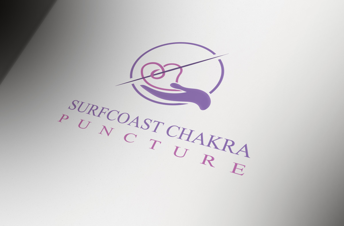 Logo Design by Wonderful design for Surfcoast Chakra-puncture | Design #17260761