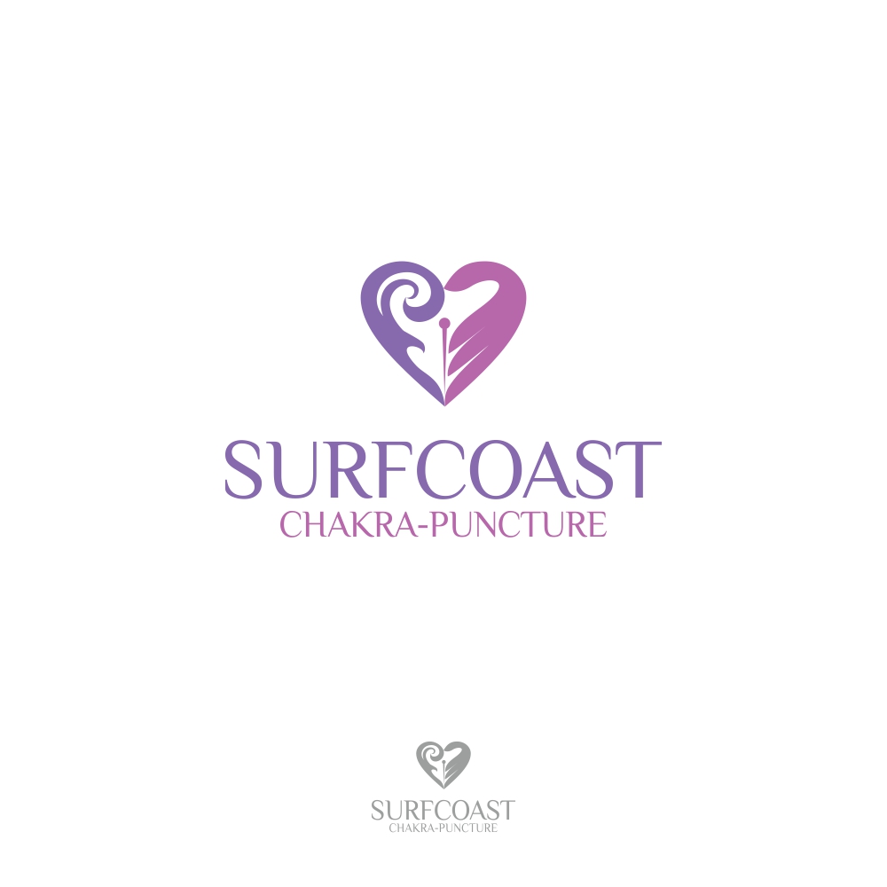 Logo Design by Basksh Designs for Surfcoast Chakra-puncture | Design #17258323