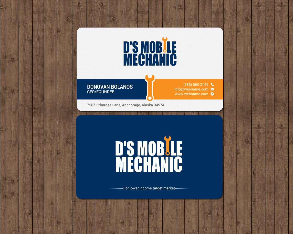 Business Card Design by chandrayaan.creative for this project | Design #17271750