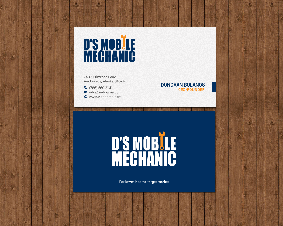 Business Card Design by chandrayaan.creative for this project | Design #17272276