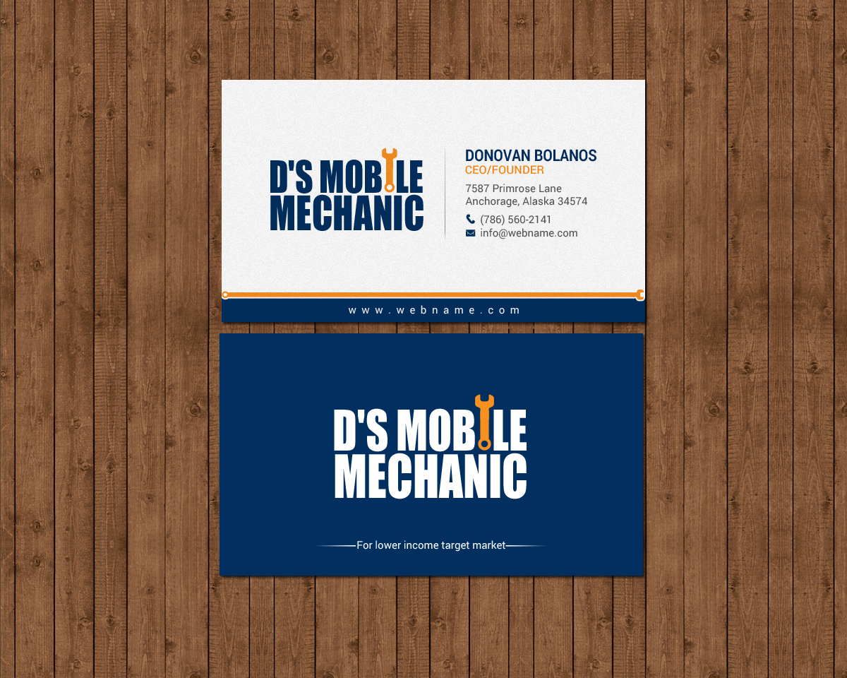 Business Card Design by chandrayaan.creative for this project | Design #17272294
