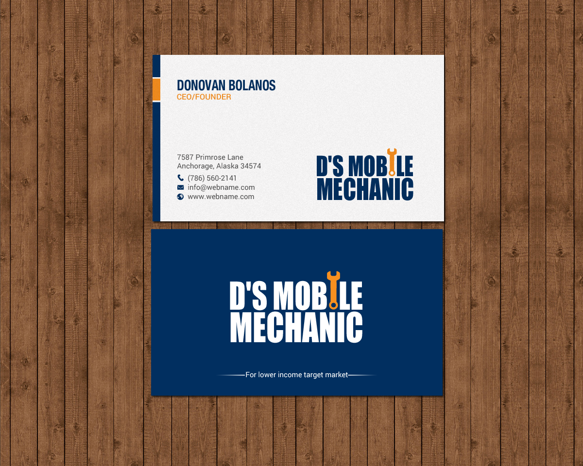 Business Card Design by chandrayaan.creative for this project | Design #17272300