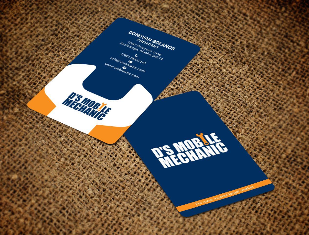 Business Card Design by chandrayaan.creative for this project | Design #17331837
