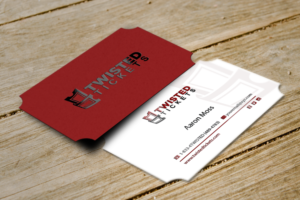 Business Card Design by Riz' for Aaron J. Moss dba Twisted Tickets | Design #17266990