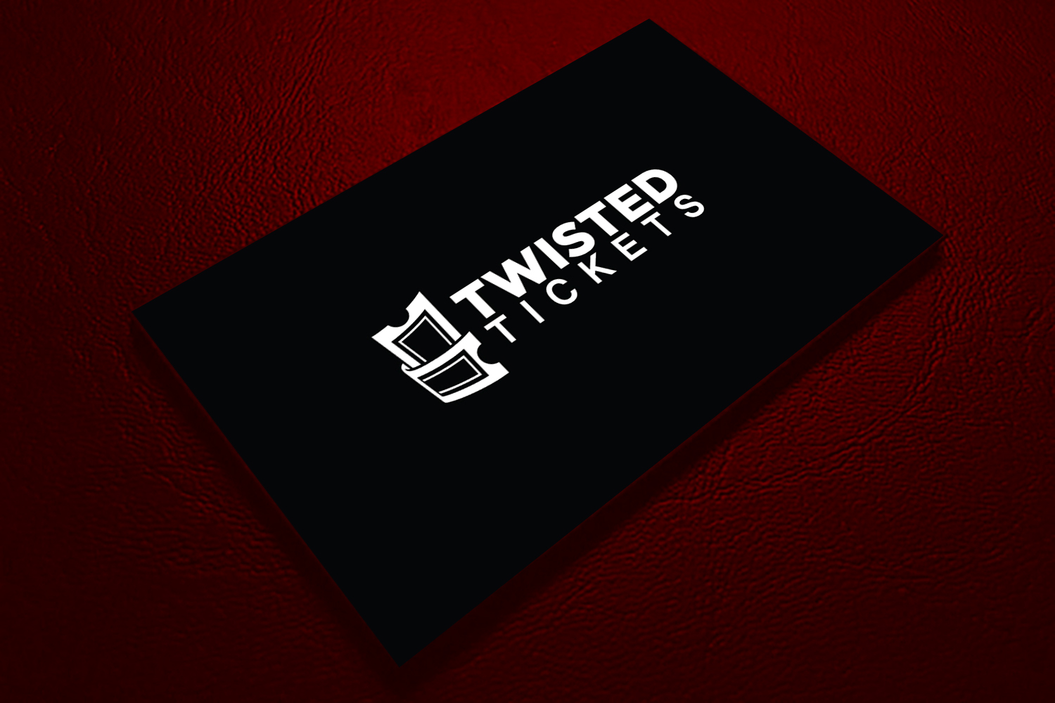Business Card Design by Abdul Haseeb for Aaron J. Moss dba Twisted Tickets | Design #17275904