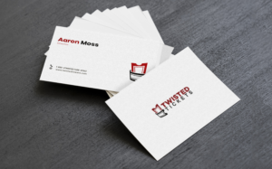 Business Card Design by Daim Designs for Aaron J. Moss dba Twisted Tickets | Design #17261163