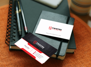 Business Card Design by Designwork.etc for Aaron J. Moss dba Twisted Tickets | Design: #17272018