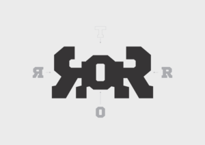 No text is required for the logo unless 