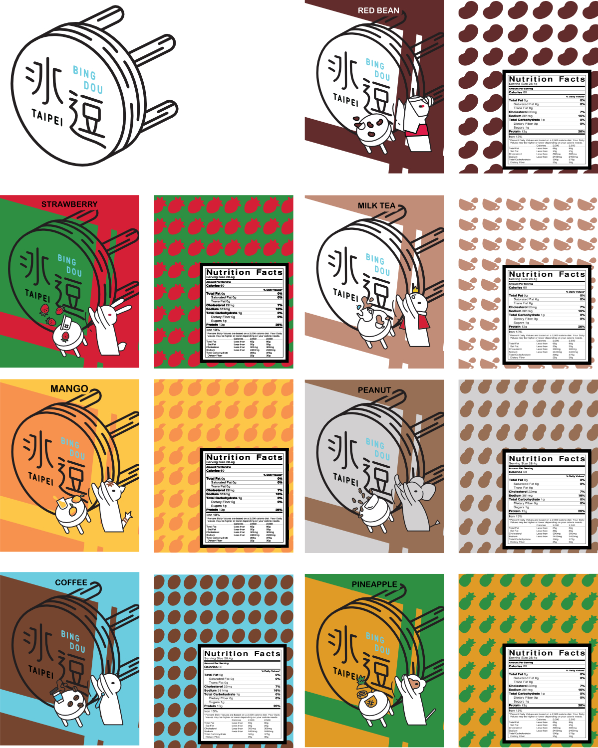 Packaging Design by Travis Paquin for BINGDOU VENDING PTE. LTD. | Design #17283074