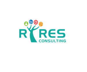 RTRES Consulting / optional inclusion of tag line: Helping STEM programs grow through data driven evidence | Logo Design by renderman