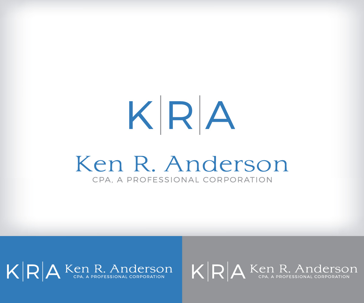 Logo Design by SpaGGy for Ken R Anderson, CPA, A Professional Corporation | Design #17271738