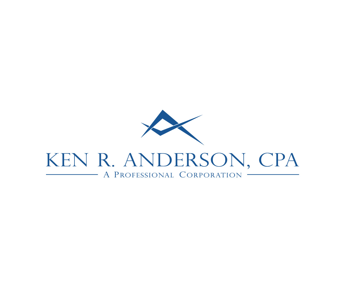 Logo Design by SpaGGy for Ken R Anderson, CPA, A Professional Corporation | Design #17421788