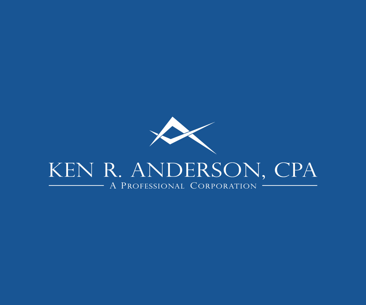 Logo Design by SpaGGy for Ken R Anderson, CPA, A Professional Corporation | Design #17421805