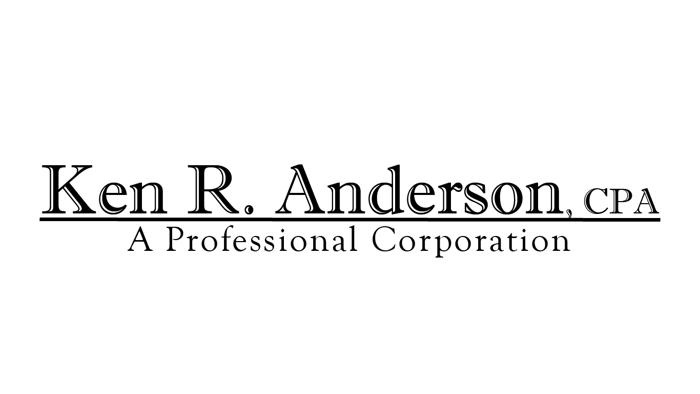 Design de Logo par MorganHague pour Ken R Anderson, CPA, A Professional Corporation | Design #17275486