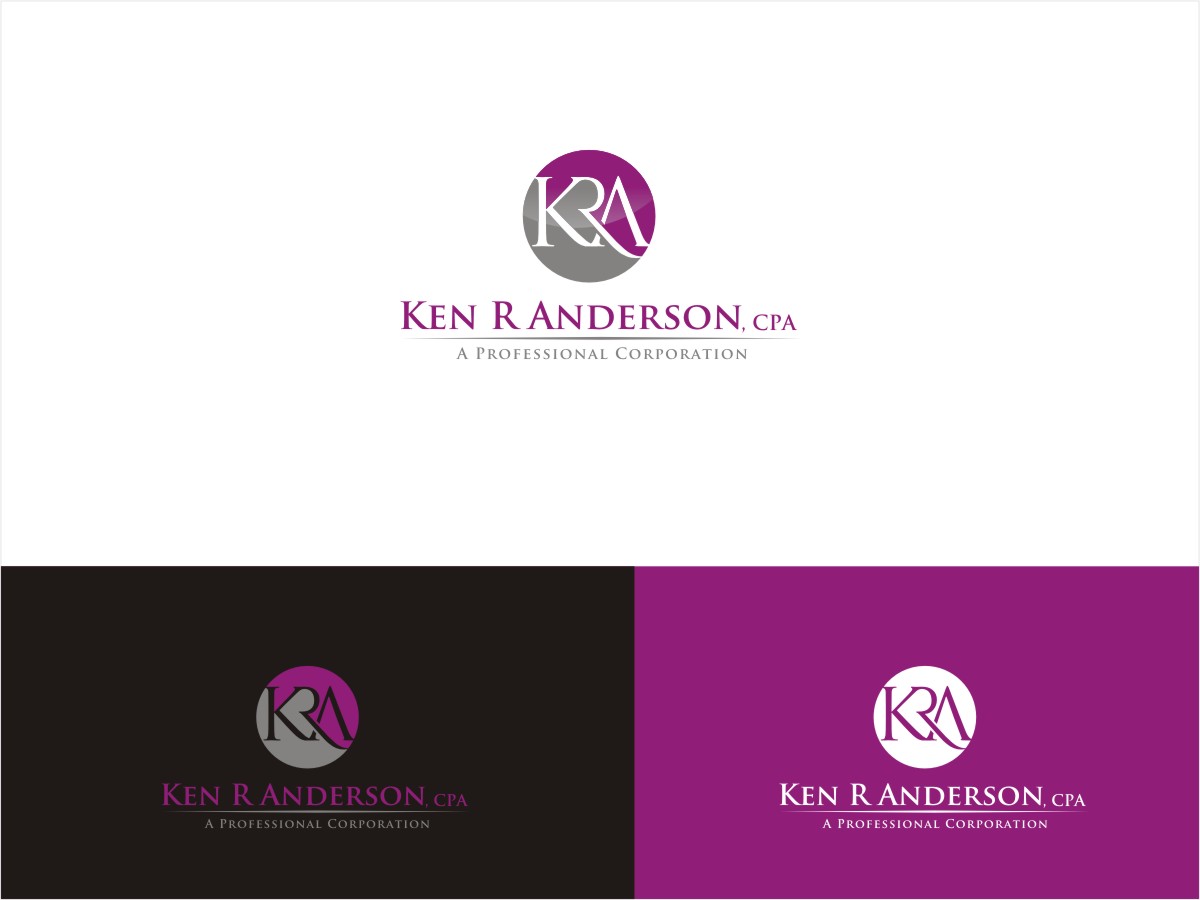 Logo Design by beingsushmasingh for Ken R Anderson, CPA, A Professional Corporation | Design #17320729