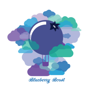 Blueberry Boost strain t-shirt.