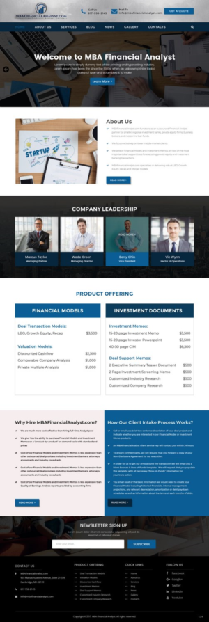 Web Design by pb for this project | Design: #17282332