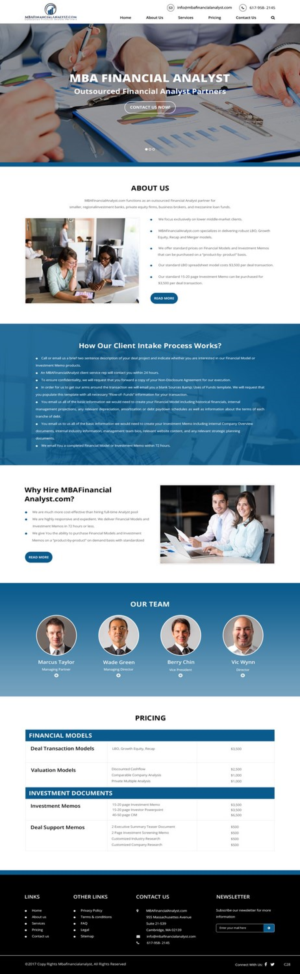 Web Design by pb for this project | Design: #17282335