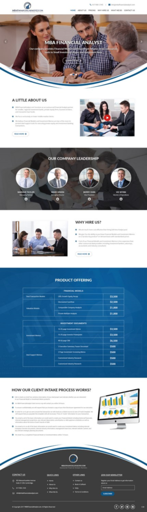 Web Design by pb for this project | Design: #17303601