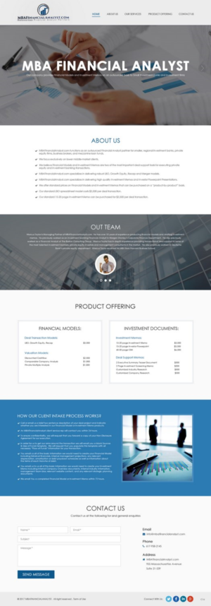 Web Design by pb for this project | Design: #17303603