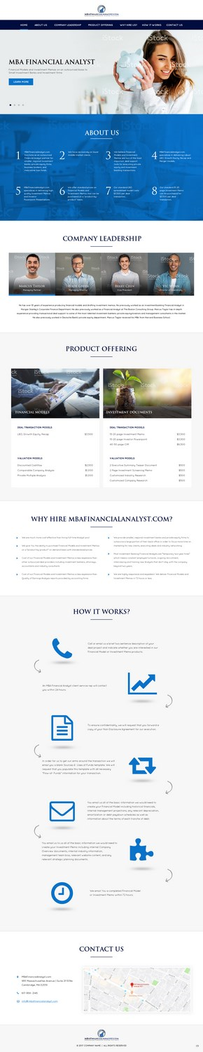 Web Design by pb for this project | Design: #17303609