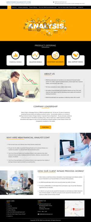 Web Design by Sujit Banerjee for this project | Design: #17295710
