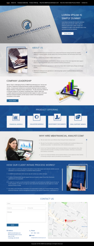 Web Design by Sujit Banerjee for this project | Design: #17295712