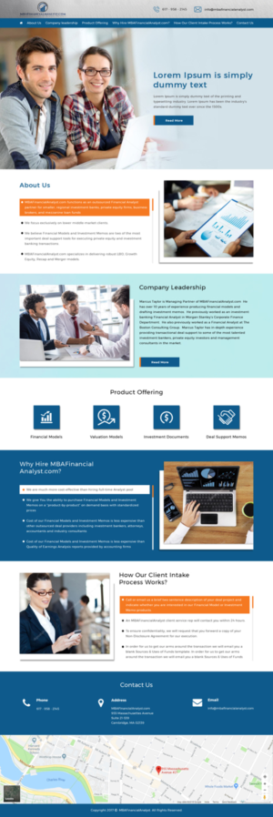 Web Design by Sujit Banerjee for this project | Design #17295714