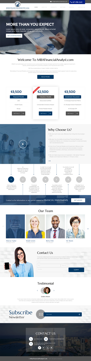 Web Design by rightway for this project | Design #17281864