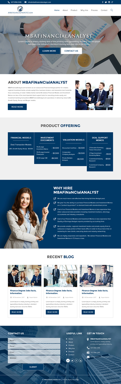 Web Design by rightway for this project | Design #17281873