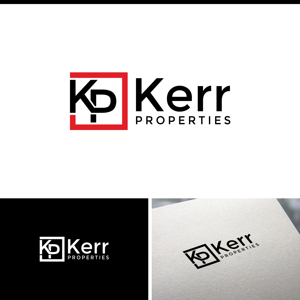 Logo Design by e-graphics for Kerr Properties Ltd | Design #17269074