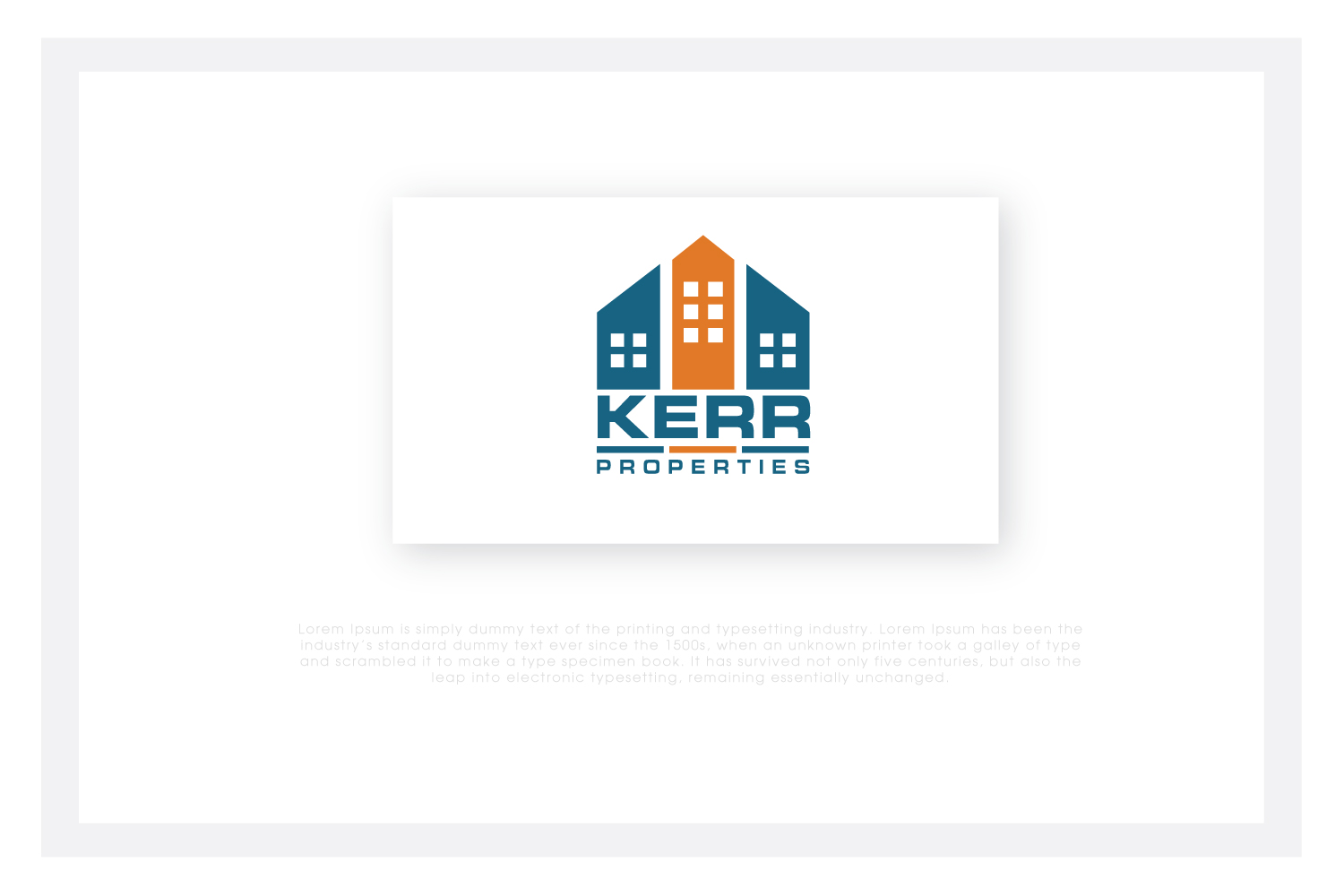 Logo Design by solidinto for Kerr Properties Ltd | Design #17327540