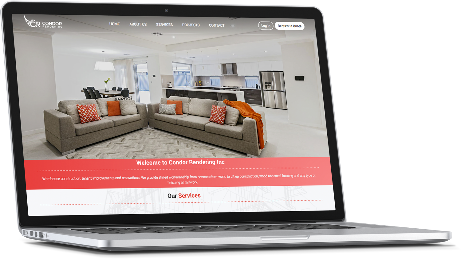 Web Design by cCopilot for Condor Rendering | Design #17296933