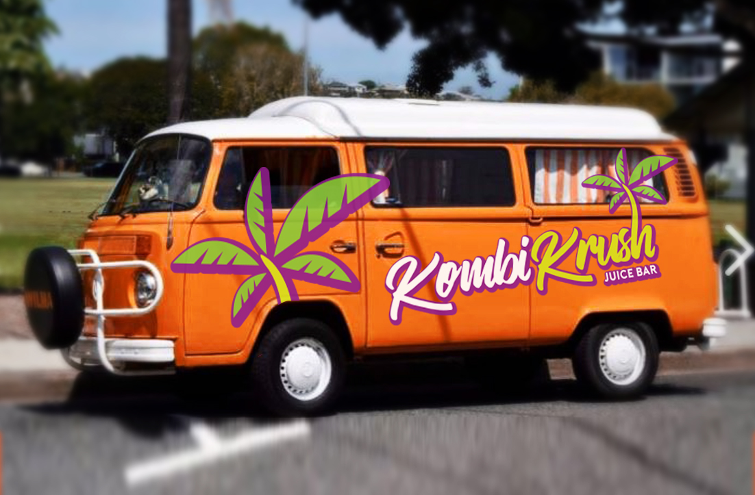 Kombi Krush Logo Design by GLDesigns