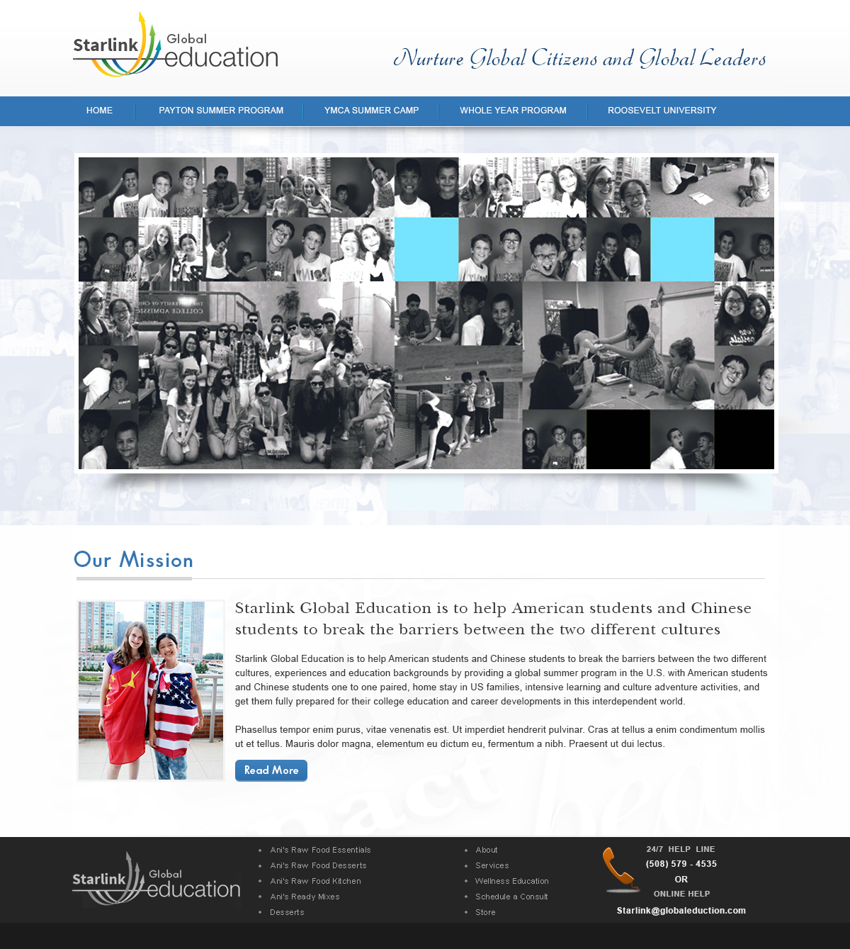 Diseño Wordpress por webxvision para Starlink Global Education | Diseño #2726844