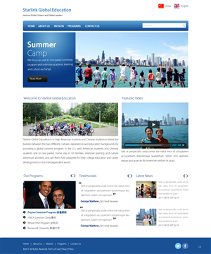 Design Wordpress par pb pour Starlink Global Education | Design : #2718938