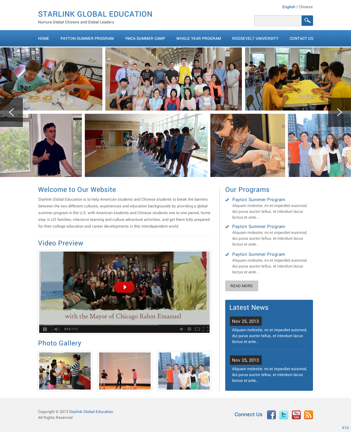 Diseño Wordpress por pb para Starlink Global Education | Diseño #2718942