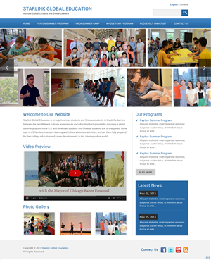 Design Wordpress par pb pour Starlink Global Education | Design : #2718942