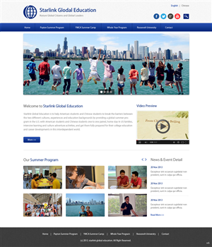 Design Wordpress par pb pour Starlink Global Education | Design : #2718955