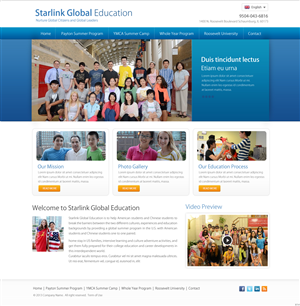 Design Wordpress par pb pour Starlink Global Education | Design : #2718964