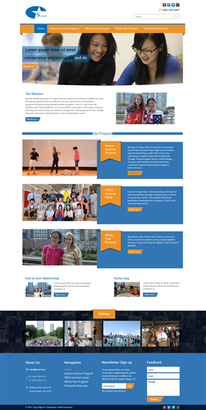 Design Wordpress par OM pour Starlink Global Education | Design : #2752825