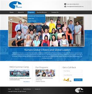 Starlink Global Education | Wordpress Design by Creative X Designs