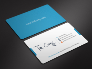 IAmTimCorey.com needs a modern, eye-catching business card design | Design de Carte de Visite par mdreyad