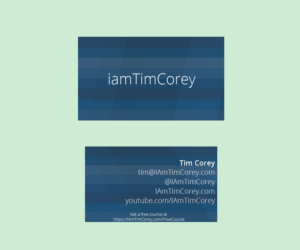 Business Card Design by Gokul Biju