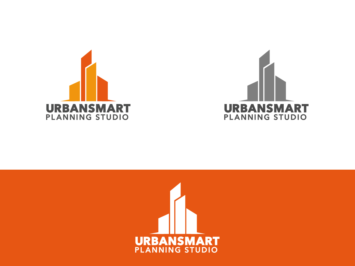 Logo Design by Slant Line Media for UrbanSmart Planning Studio | Design #17288290
